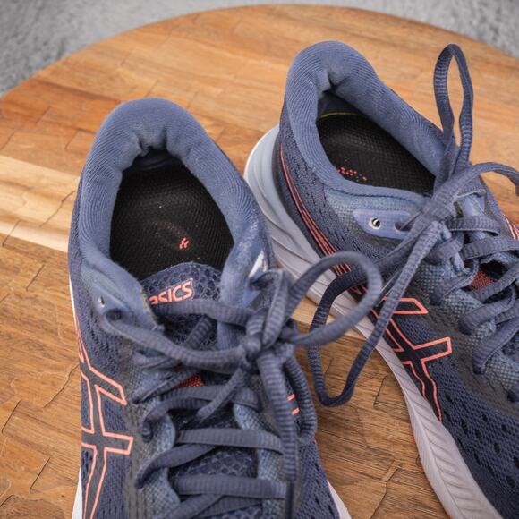 Asics Womens Gel Excite 8 1012A916 Blue Running Shoes Sneakers Size 6 - Picture 6 of 9